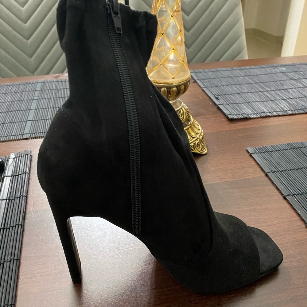 ANKLE BOOTIES PEEP TOE SANDALS 7 SIZES